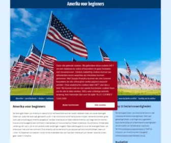 Amerikavoorbeginners.nl(Amerika voor beginners) Screenshot