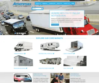 Amerimaxbp.com(Amerimax Fabricated Products) Screenshot