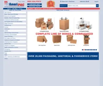 Ameripac.net(Ameripac Industries) Screenshot