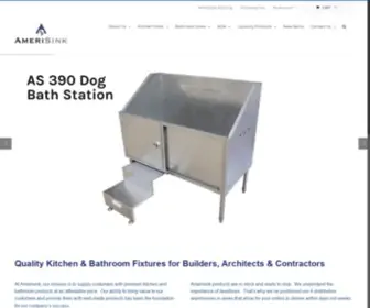 Amerisink.com(Quality Sinks and Fixtures) Screenshot