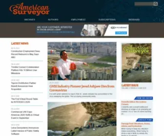 Amerisurv.com(The American Surveyor) Screenshot