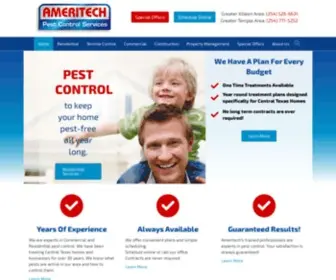 Ameritechpestcontrol.com(Pest Controlto keep your home pest) Screenshot