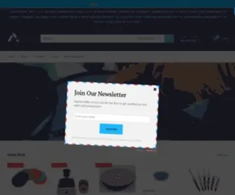 Ameritool-INC.com(Lapidary machines) Screenshot