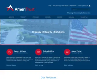 Ameritrusttrade.com(AmeriTrust Group) Screenshot