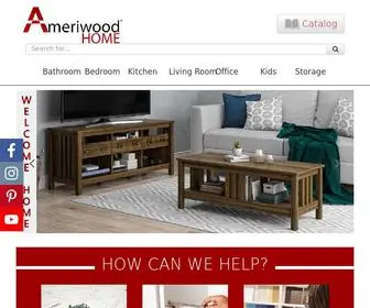 Ameriwoodhome.com(Ameriwood Furniture) Screenshot