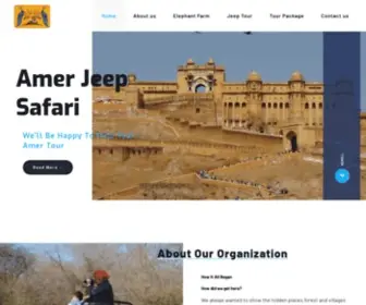 Amerjeepsafari.in(Just another WordPress site) Screenshot