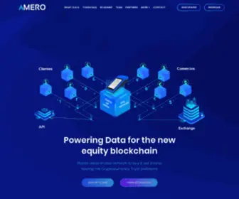 Amero.network(ICO Crypto) Screenshot