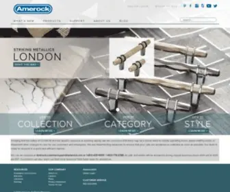 Amerock.com(Amerock > Home) Screenshot