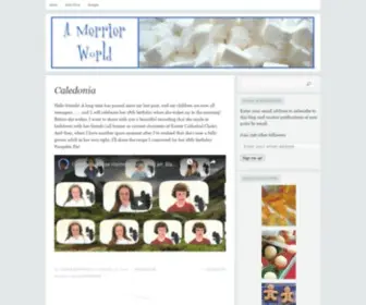 AmerrierWorld.com(If more of us valued food and cheer and song above hoarded gold) Screenshot