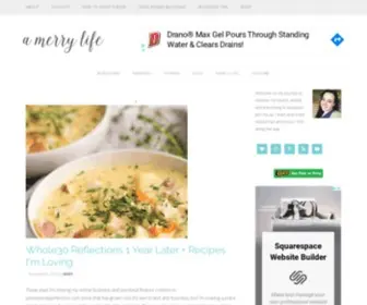 Amerrylife.com(Healthy Living & Budgeting Blog) Screenshot