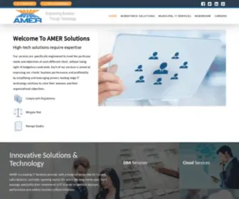 Amersolutions.com(Amer Solutions) Screenshot