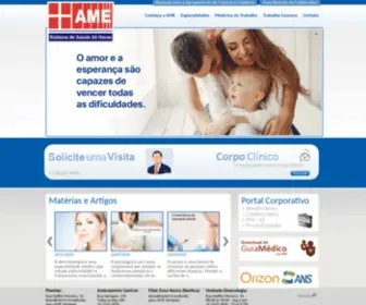 Amesaude24H.com.br(Plano de Saúde Juiz de Fora) Screenshot