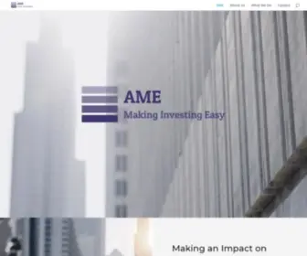 Amesecurities.com.my(AME Securities) Screenshot