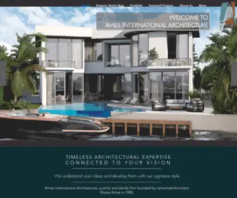 Amesint.com(Ames International Architecture) Screenshot