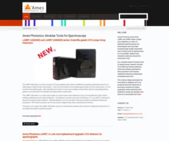 Amesphotonics.com(Ames Photonics) Screenshot