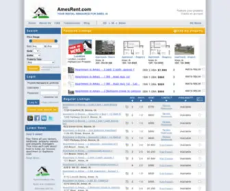 Amesrent.com(Ames Rent) Screenshot