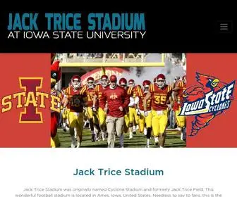 Amesstadium.com(The Jack Trice Stadium) Screenshot