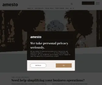 Amesto.com(Global expansion) Screenshot