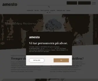 Amesto.no(Simplifying Business) Screenshot