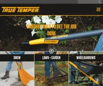Amestruetemper.com(True Temper® Lawn & Garden Tools) Screenshot