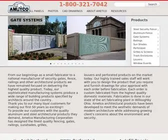 Ametco.com(Ametco Manufacturing) Screenshot