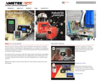 Ametekncc.com(Industrial Controls & Industrial Control Systems) Screenshot