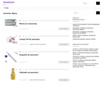 Amethystblog.pl(Amethyst) Screenshot