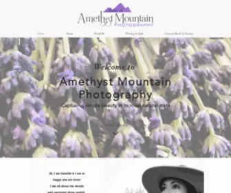 Amethystmountainphotography.com(Amethyst Mountain Photography) Screenshot