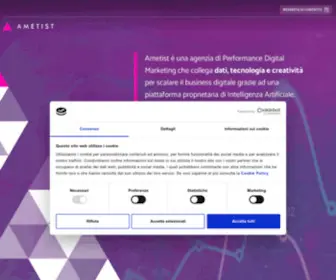 Ametist.it(Empower your digital marketing with AI) Screenshot