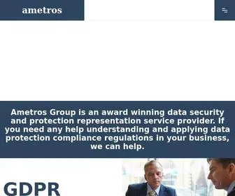 Ametrosgroup.com(Ametros Group) Screenshot