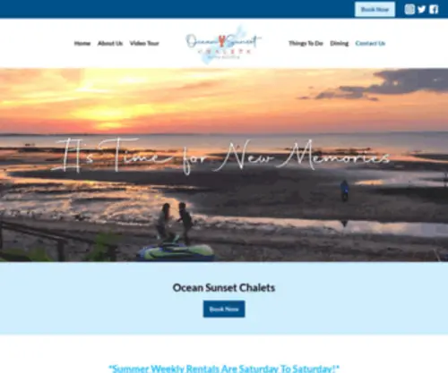 Ametview.com(Ocean Sunset Chalets) Screenshot