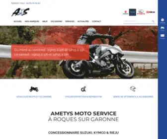 Ametys-Moto.com(Ametys Moto Service) Screenshot