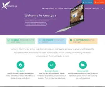 Ametys.org(Ametys fournit des solutions digitales open source pour l'Education et les Collectivités locales) Screenshot