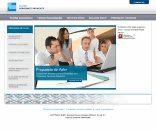 Amex-Corporatecard.net(Express®) Screenshot
