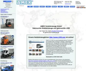 Amexauto.de Screenshot