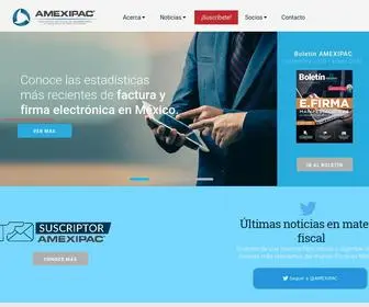 Amexipac.org(AMEXIPAC ) Screenshot