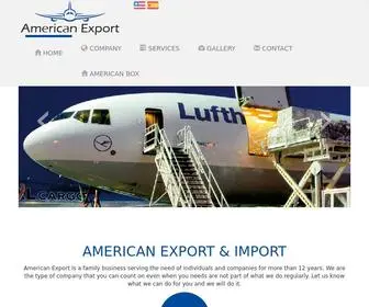Amexpusa.com(American Export) Screenshot