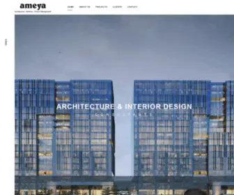 Ameyadesign.com(Architecture & Interior Design Consultants) Screenshot