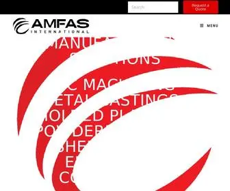 Amfasinternational.com(AMFAS International) Screenshot