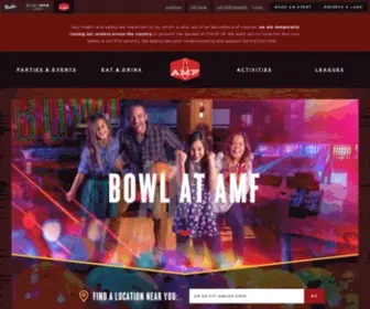 AMF.com(Bowling Alleys) Screenshot