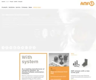 AMF.de(Spanntechnik wie Nullpunktspannsystem) Screenshot