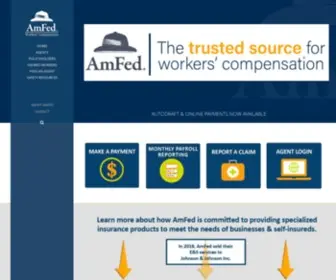 Amfed.com(ASCOT) Screenshot