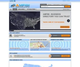 Amfibi.com(Business Directory You Can Trust) Screenshot