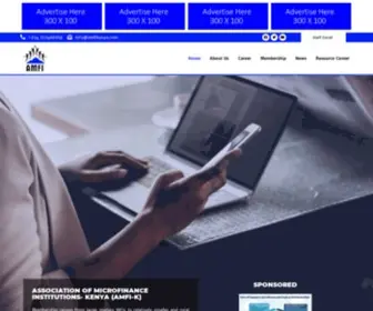 Amfikenya.com(Amfi Kenya) Screenshot