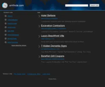 Amfinds.com(Amfinds) Screenshot