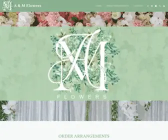 Amflowersla.com(A & M Flowers) Screenshot