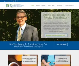 Amfmcenter.com(Advanced Metabolic & Functional Medicine) Screenshot