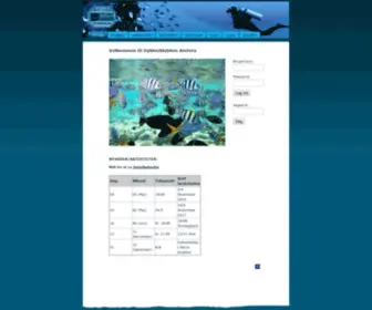 Amfora.dk(Amfora Dykkerklub i København) Screenshot