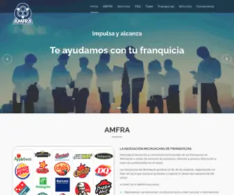 Amfra.mx(Asociación) Screenshot