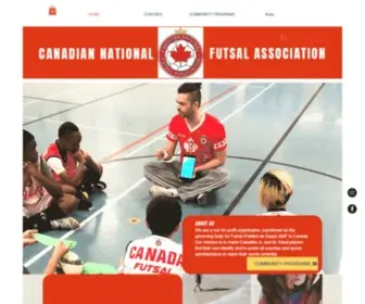 Amfutsalcanada.com(AMFutsal Canada) Screenshot